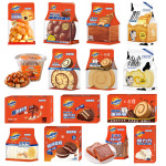 阿华田系列蛋糕卷熔岩蛋糕魔力方千层吐司网红休闲零食早餐下午茶