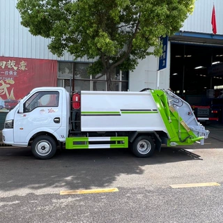【程力集团】出口东风 4x2 6立方米压缩垃圾车 城市道路垃圾清理