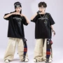 男女儿童街舞嘻哈演出服