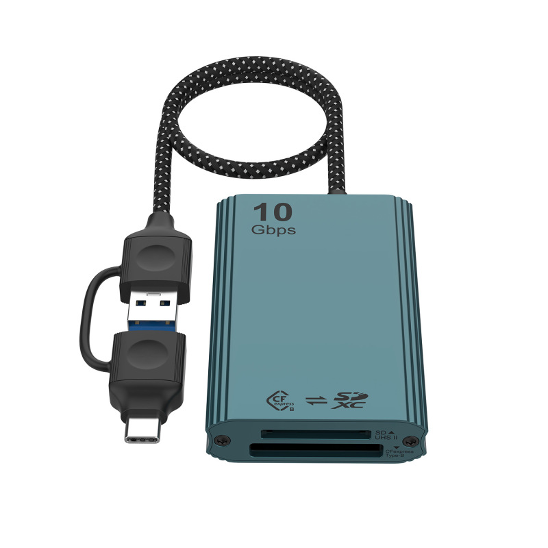 CFexpress Type-B カード CF-B/SD カード cfe-b 高速カードリーダー type-c USB3.2 Gen2|undefined