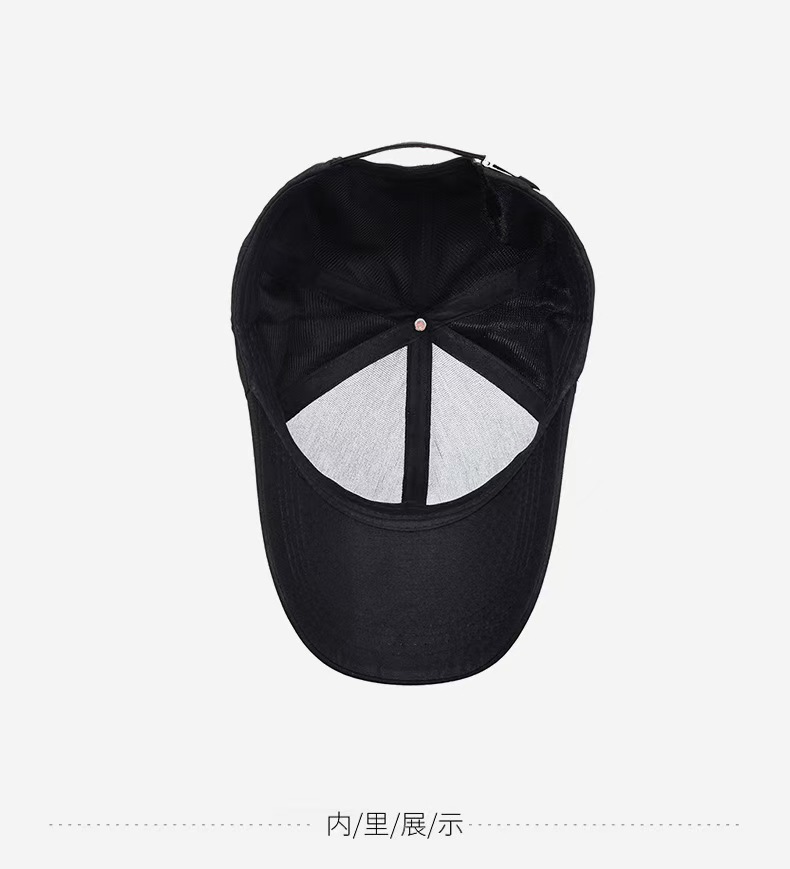Neue Herbstkollektion Herren-Mütze koreanisches Design Trendige Buchstaben-Herren-Kappe Outdoor-Freizeit-Sonnenschutz Basecap