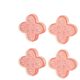 Silicone Door Handle Anti-collision Sticker for Door Opening and Bumping Fufu Word Refrigerator Door Cushion Household Entry Door Anti-collision Artifact