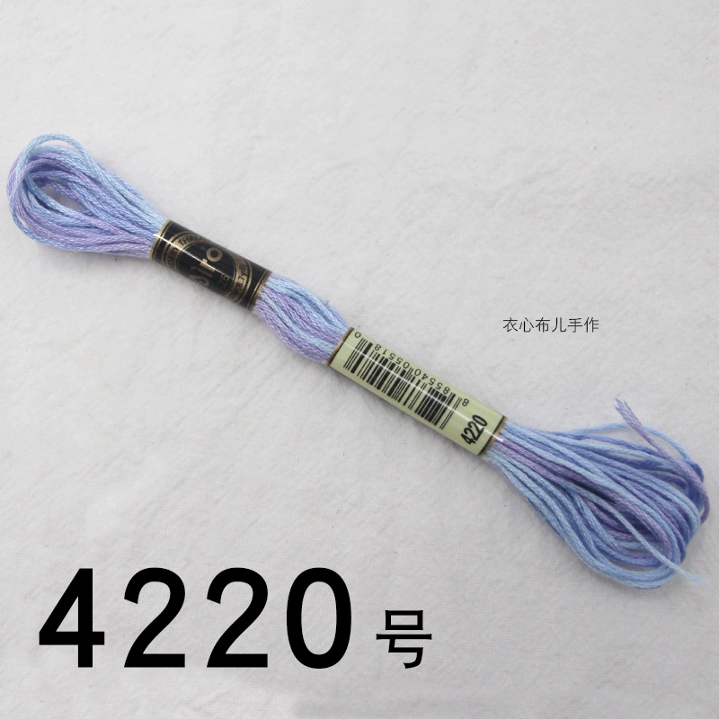 ♤Опционально 78-цветной сегмент dyed нитки для вышивки градиентная двухцветная нить для вышивки крестом ручной работы