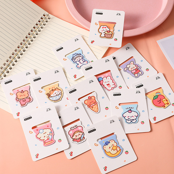 cartoon cute magnetic stationery