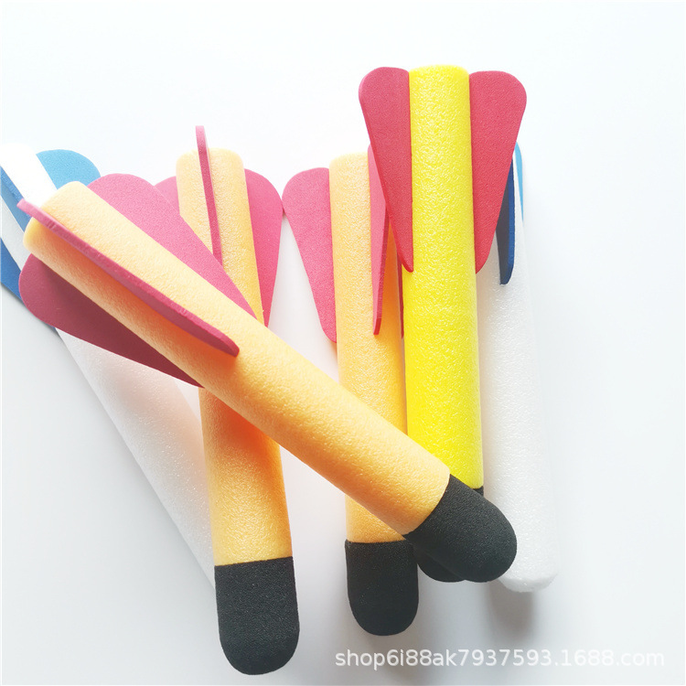 Source factory, cross-border EVA pearl cotton finger-launching rocket, EVA pearl cotton rocket launcher toy, outdoor toy.