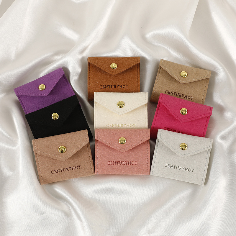 1 Pièce Super-filament Élégant Femme Style Simple Vacances Voyage Selfies Couleur Unie Sacs D'emballage Bijoux display picture 16