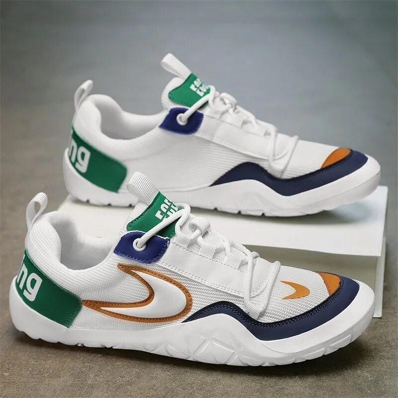 Men's Shoes 2025 New Summer Mesh Casual Sports Shoes Wholesale Running Soft Sole Youth Flat Casual Shoes