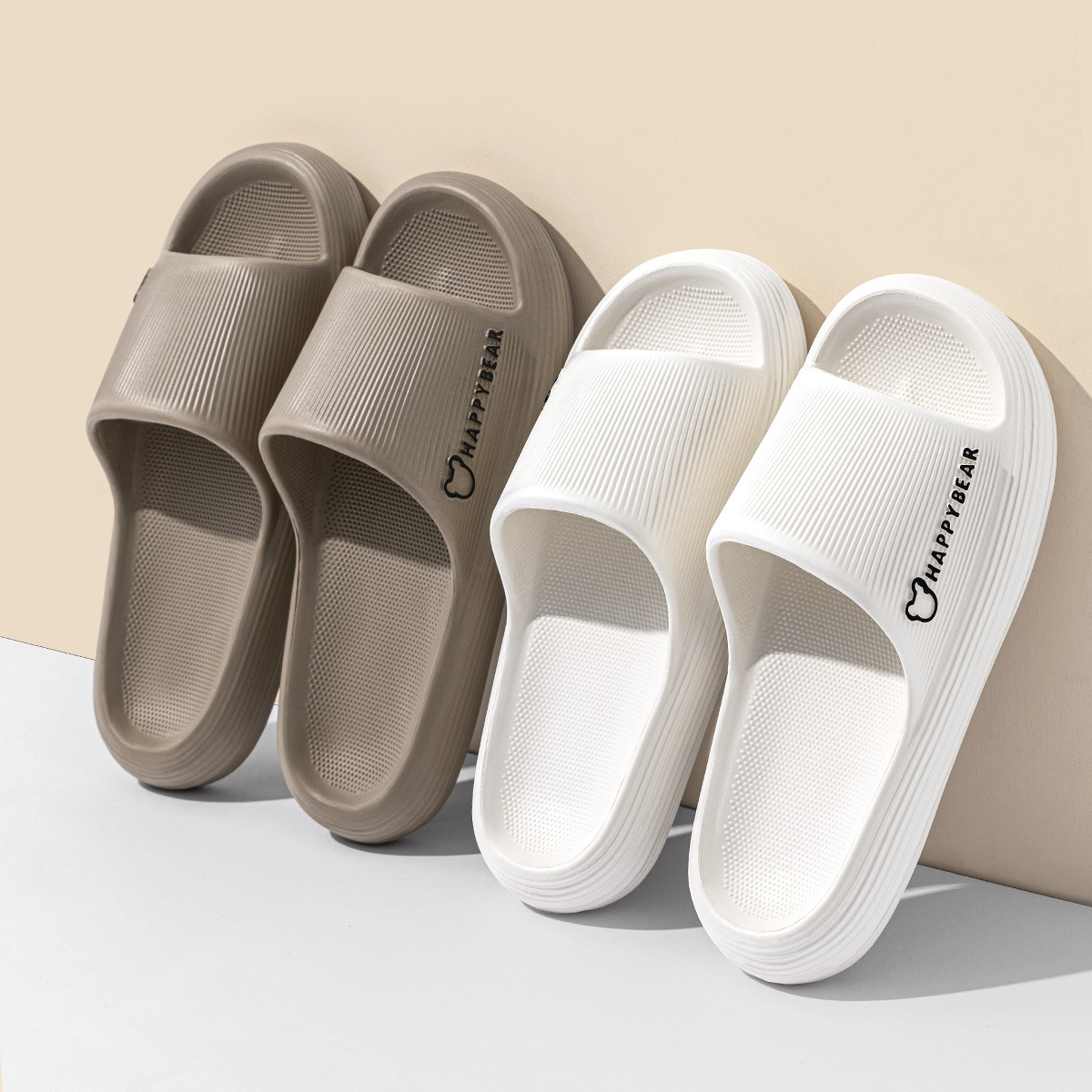 Non-slip comfortable fashionable women's slippers for bathroom