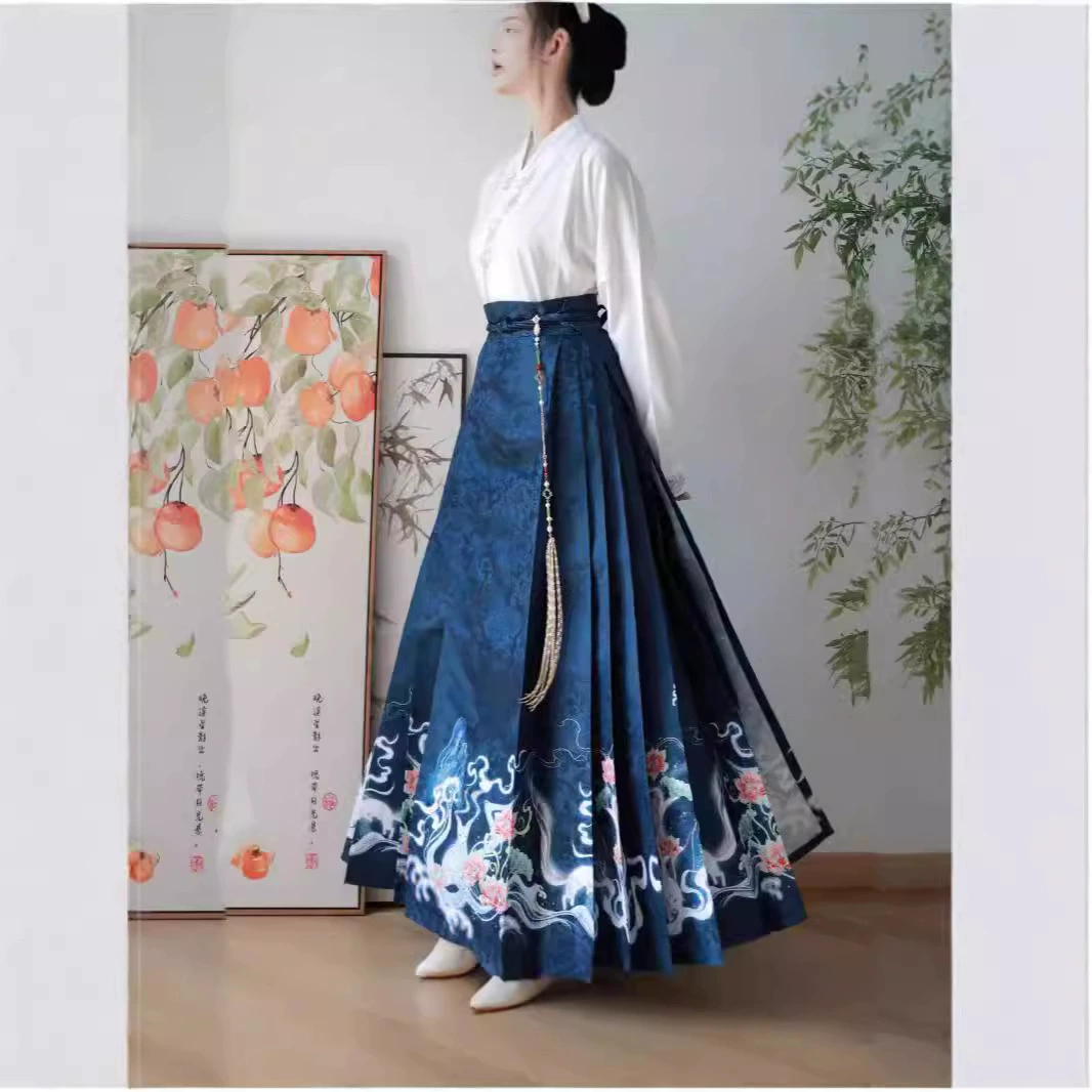 Genuine Hanfu for adults, Chinese airplane, set, fox, Chinese style
