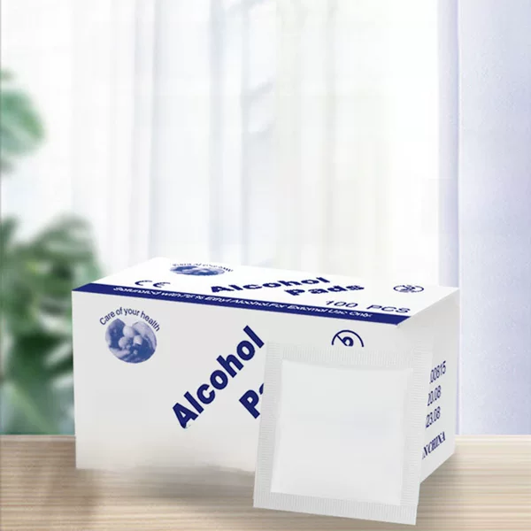 75% alcohol cotton disposable independent packaging wipe alcohol nail jewelry cleaning and disinfection wipes wholesale