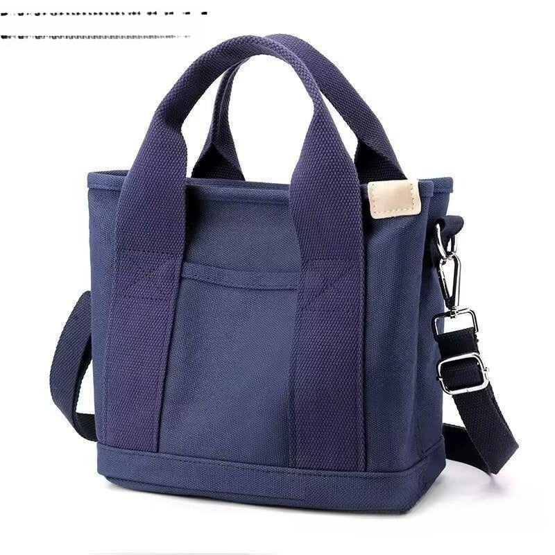 Холщовая сумка, женская сумка для обеда большой вместимости, сумка для офисного работника, сумка для обеда с несколькими отделениями, карман с клапаном, брюки, сумка на плечо, сумка для мамы
