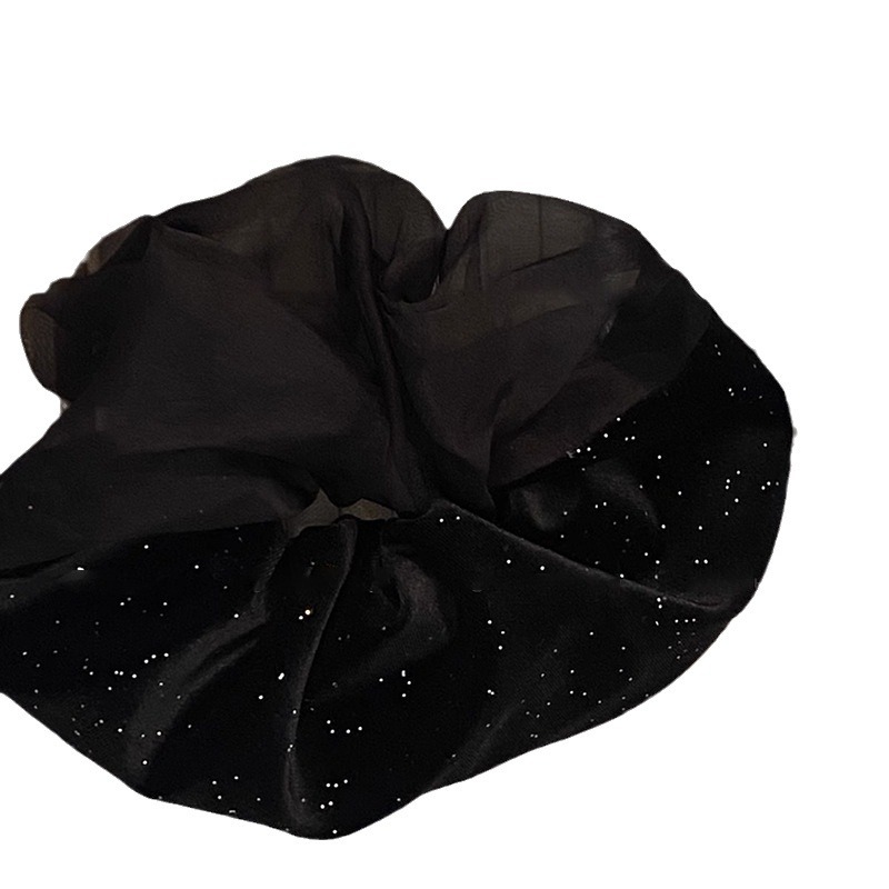 Francese retrò sottile flash oversize grasso velluto intestino crasso anello fiocco forcina molla fermaglio copricapo autunno e inverno nuovi accessori per capelli_voghion.com