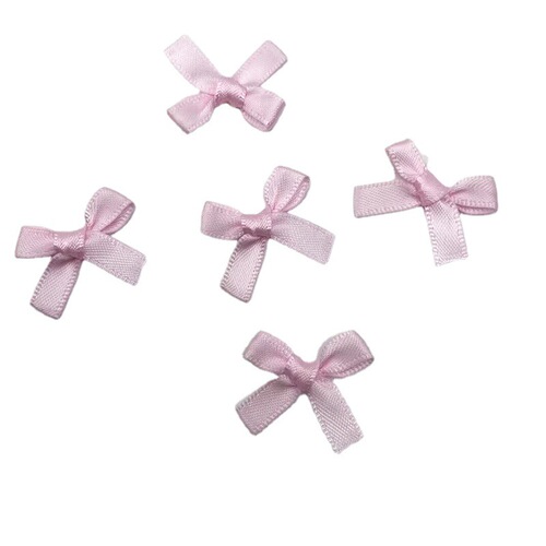 6mm Double-Sided Polyester Half-Angle Bow Cute Bow Handmade DIY Doll Decoration