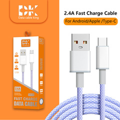ブラッドd data cable l í nea de datos trenzadaマカロン編組データライン