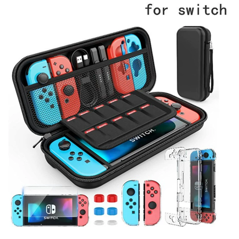 Коробка для хранения консоли Nintendo Switch, сумка для Switch OLED, набор чехлов для Switch