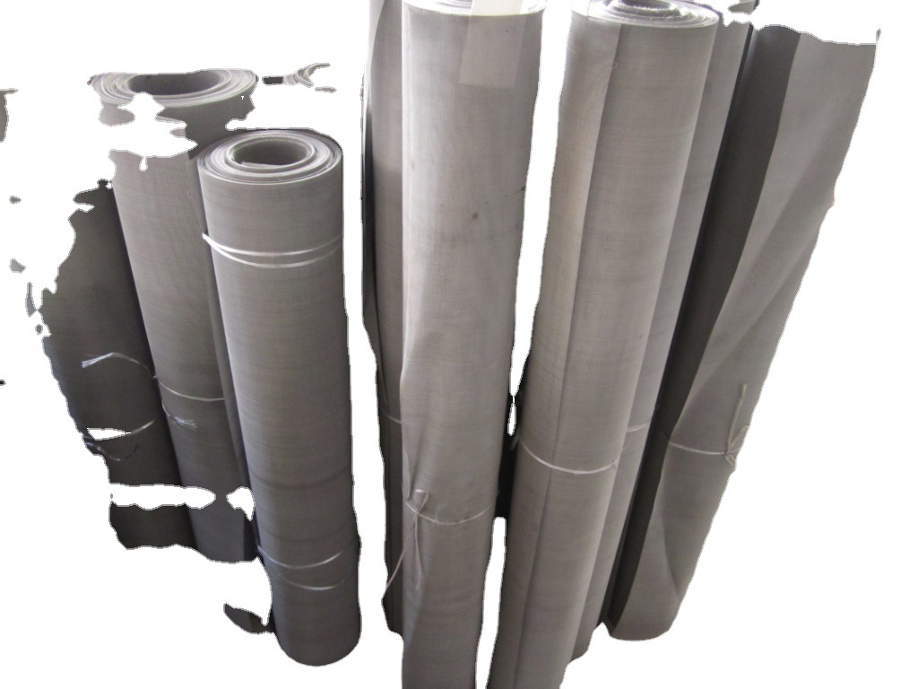 销售304材质不锈钢轧花网 筛网10目丝径0.6mm网孔1.94mm1.6*30米