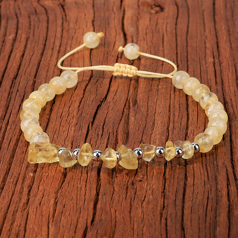 Round Pattern Unisex Gender Simple Style Round Artificial Crystal Copper Wholesale Bracelets