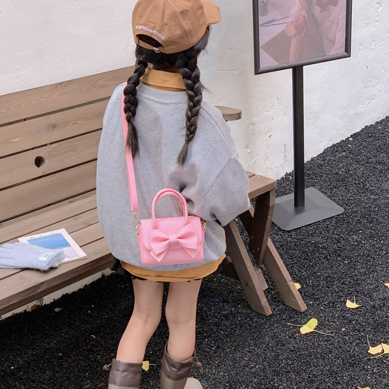Bolsos infantiles, bolsos de niña transfronterizos, bolsos de hombro de moda coreana para niñas, bolsos portátiles de princesa.