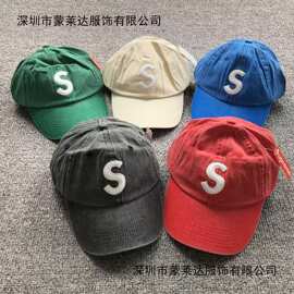 25新款 Ventile Camp Cap联名防水棉鸭舌棒球拼色SUEDE VISOR宽檐
