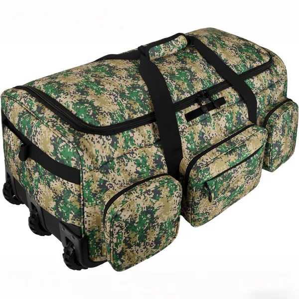 Tenfly Military Tug Bag, Long-Distance Travel Handbag, Tactical Military Fan Multifunctional Tug Bag, Flight Checked Baggage