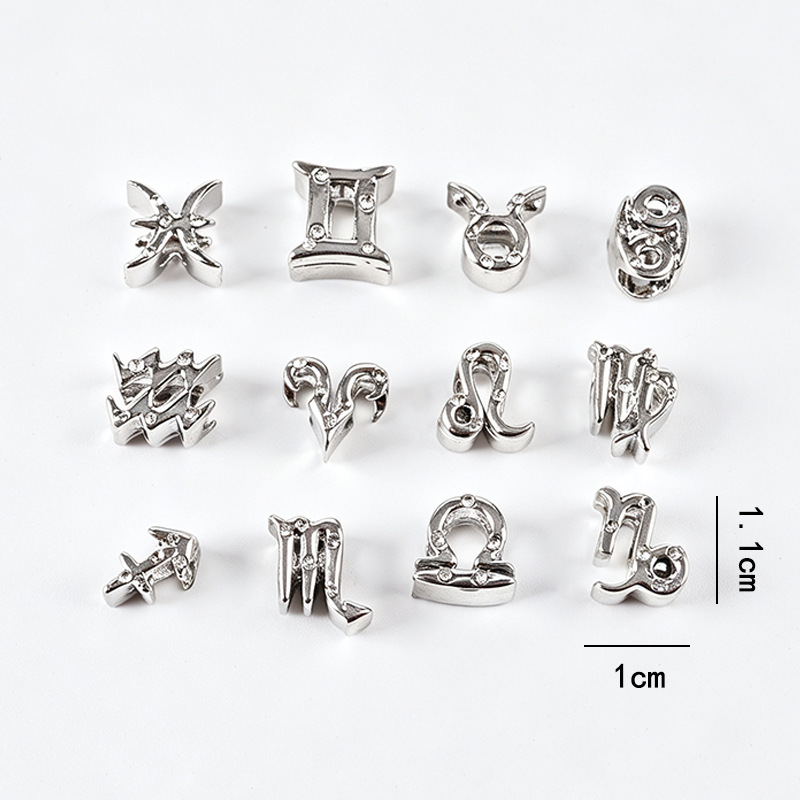 Pandora Bracelet Beads 12 Zodiac Signs 3D Pendant Beads Leo DIY Accessories Exclusively for Cross-Border Export Pandora Bracelet Beads 12 Zodiac Signs 3D Pendant Beads Leo DIY Accessories Exclusively for Cross-Border Export