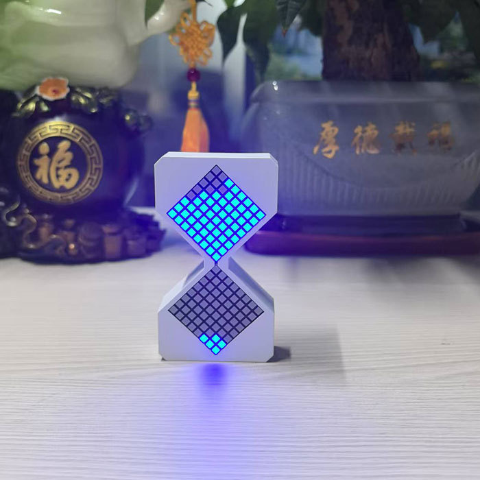 クロスボーダーロゴ電子砂時計重力感知砂時計時計子供のデスクトップギフト調光可能な砂時計タイマー|undefined