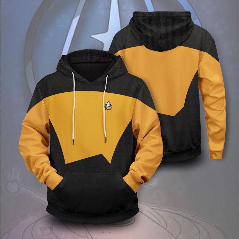 2024 New 3d Sweatshirt Hoodie Star Trek Same cosplay Peripheral Anime Print Jacket