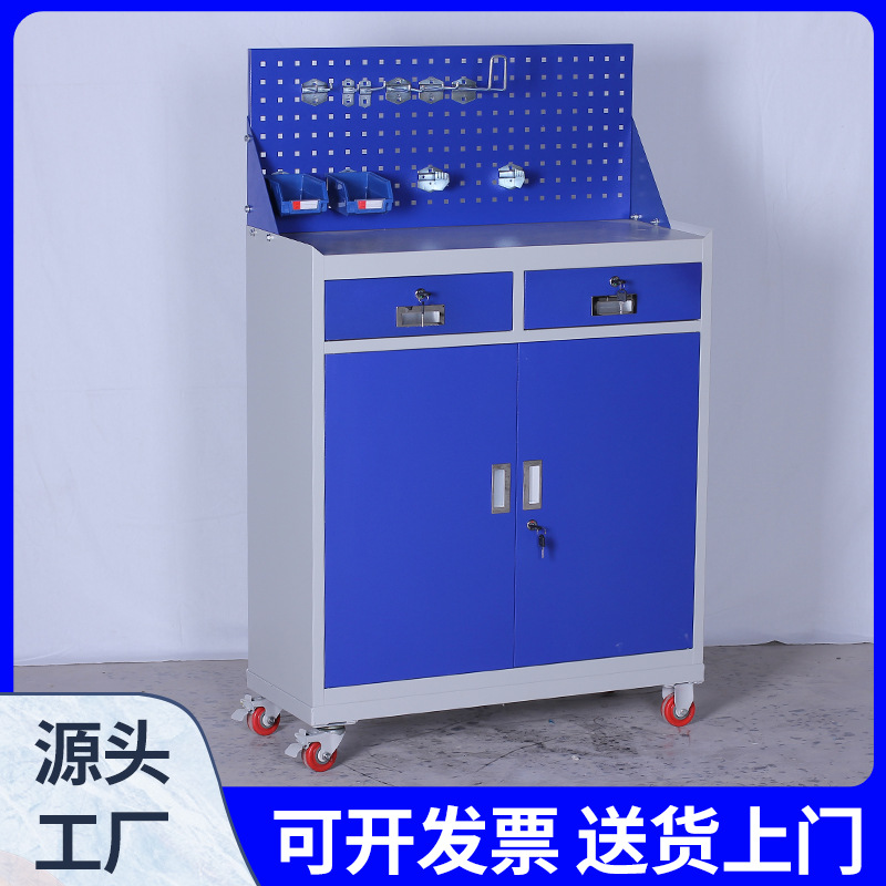 重庆重型工具柜定制加厚铁皮移动工具车汽修车间五金抽屉收纳柜