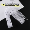 White shiffon shoelaces
