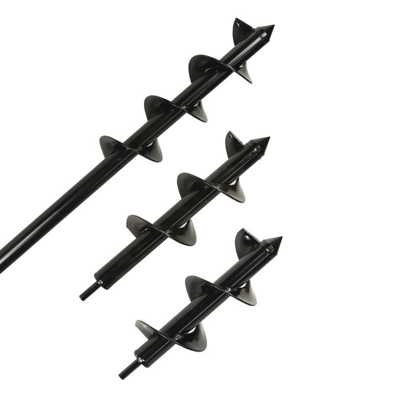 FUENTE Jardín de fábrica Suelo Suelto torcedura excavación pit herramienta de siembra de aleación taladro de tierra taladro espiral