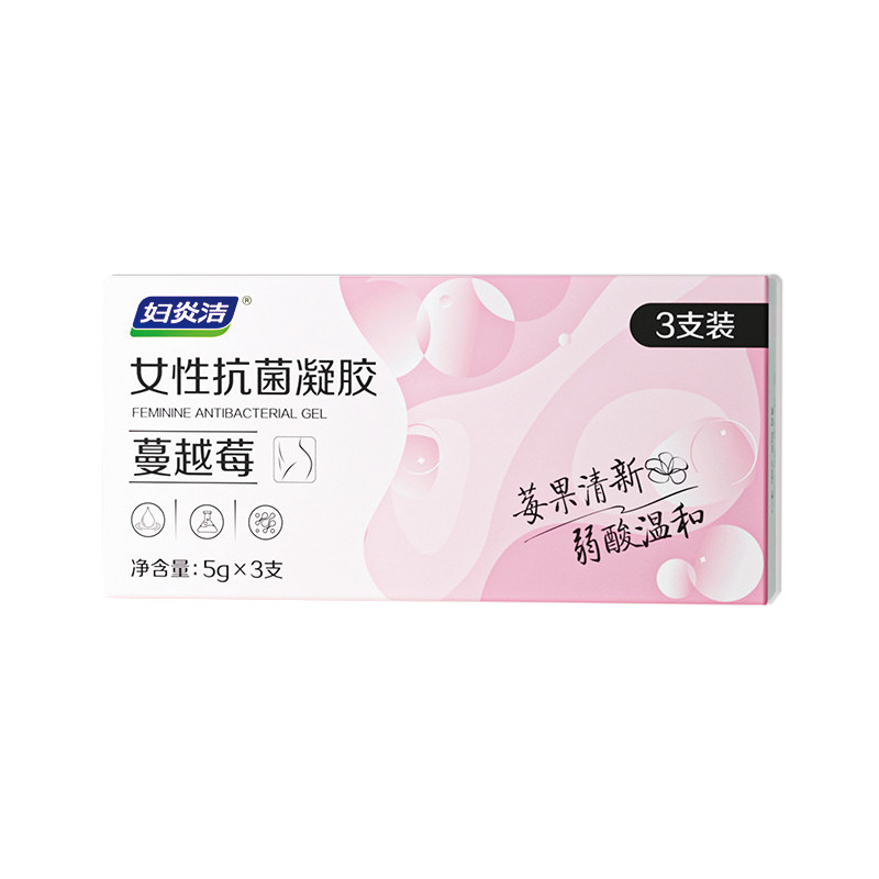 Fuyan.Jie 여성 항균 크랜베리 ​​젤 3개/박스