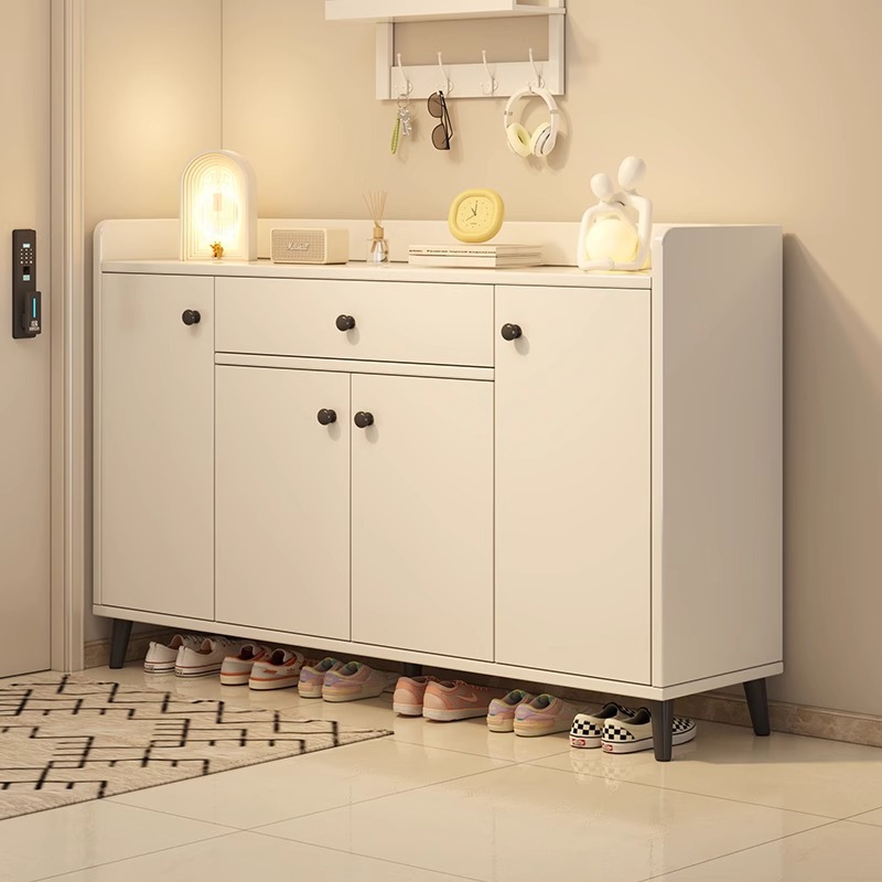 Shoe Cabinet Home Entrance Storage Cabinet Integrated Wall-Mounted Entrance Cabinet New 2025 Large Capacity Storage Cabinet Shoe Rack