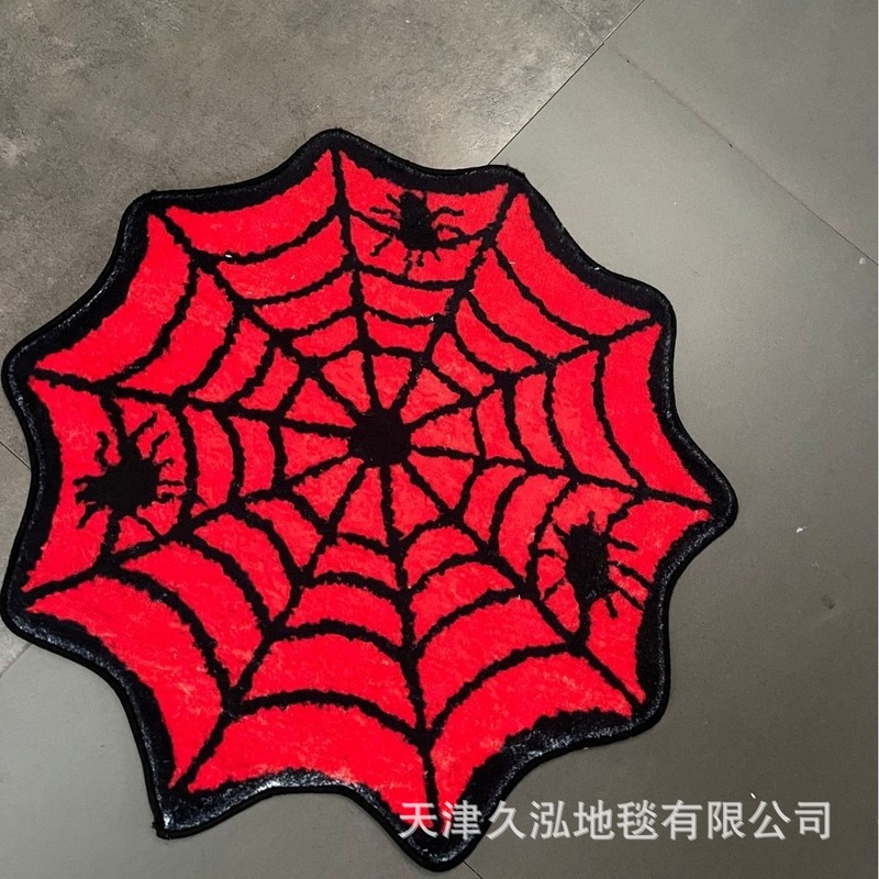 クロスボーダー特殊形状ハロウィン模造カシミヤフロアマットバスルーム吸収性滑り止めお手入れが簡単なドアマットリビングルーム寝室装飾マット|undefined
