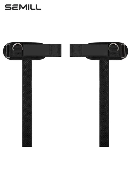 Cross-border best-selling sports and fitness compression deadlift support strap, thickened non-slip powerlifting grip strap, custom wrist support