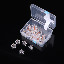 创意透明图钉隐形按钉ins装饰照片墙小钉子软木留言板大头钉100枚