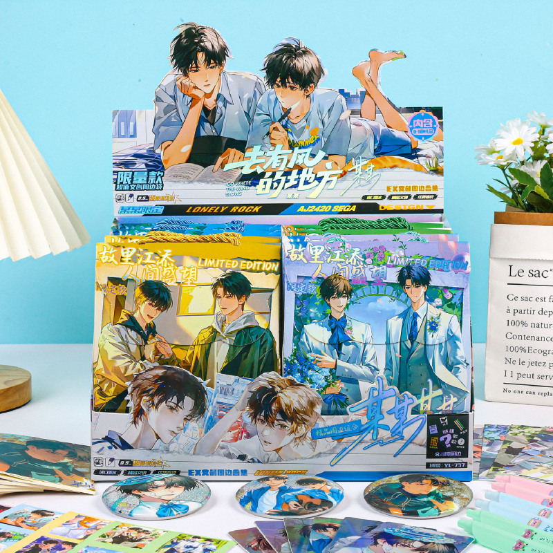 クロスボーダー漫画ラブブサプライズビッグブラインドバッグ高価値かわいいラブブ超価値文化創造ポータブルブラインドバッグ卸売|undefined