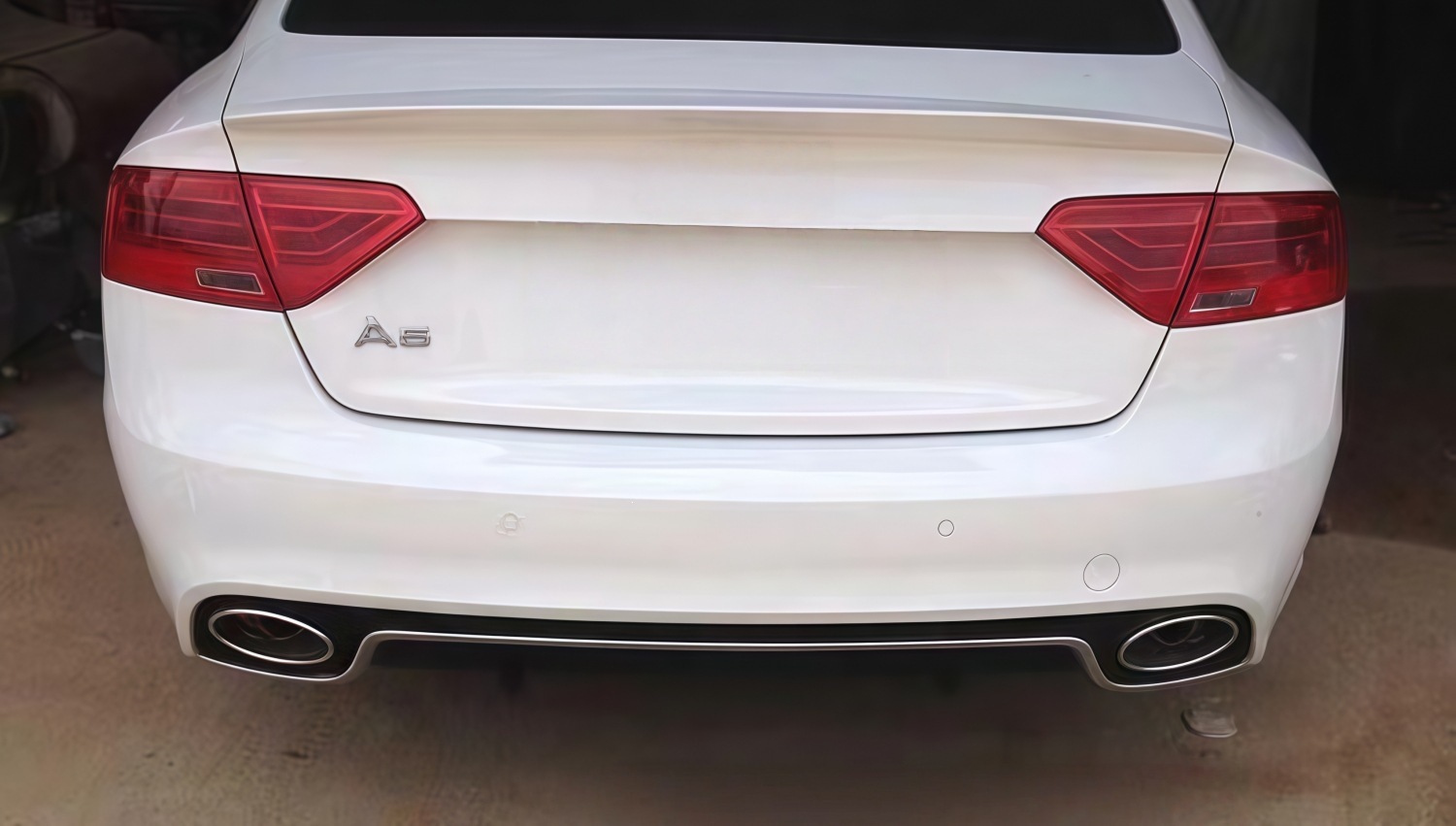 08-16 models, specifically designed for Audi A5 rear bumpers, RS5-style body kit, professional upgrade and modification parts, wholesale