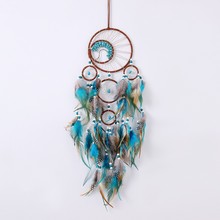 捕梦网挂件古典门挂卧室床头挂饰风铃少女心生日礼物送女生水晶