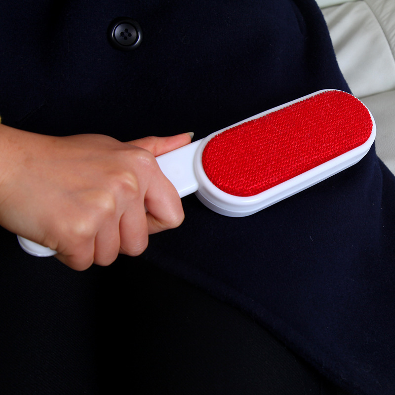 Double-Sided Electrostatic Brush, Clothing Brush, Wool Coat Dust Removal Brush, Lint Remover, Brush, Dry Cleaning Brush