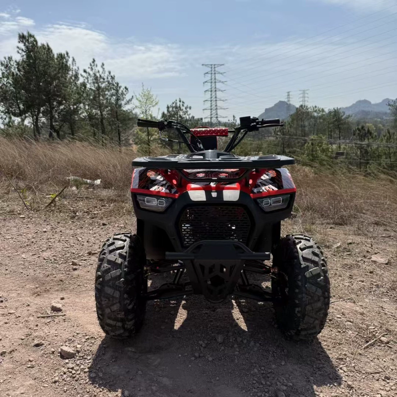 ATV пляжный автомобиль 125cc бензиновая модель пляжный мотоцикл четыре колеса внедорожный мотоцикл вседорожный мотоцикл горно-внедорожное транспортное средство