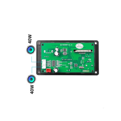 Power 2*40W Bluetooth module car amplifier accessories mp3 decoder board Bluetooth amplifier board JQ Jinqiang Sheng Electronics