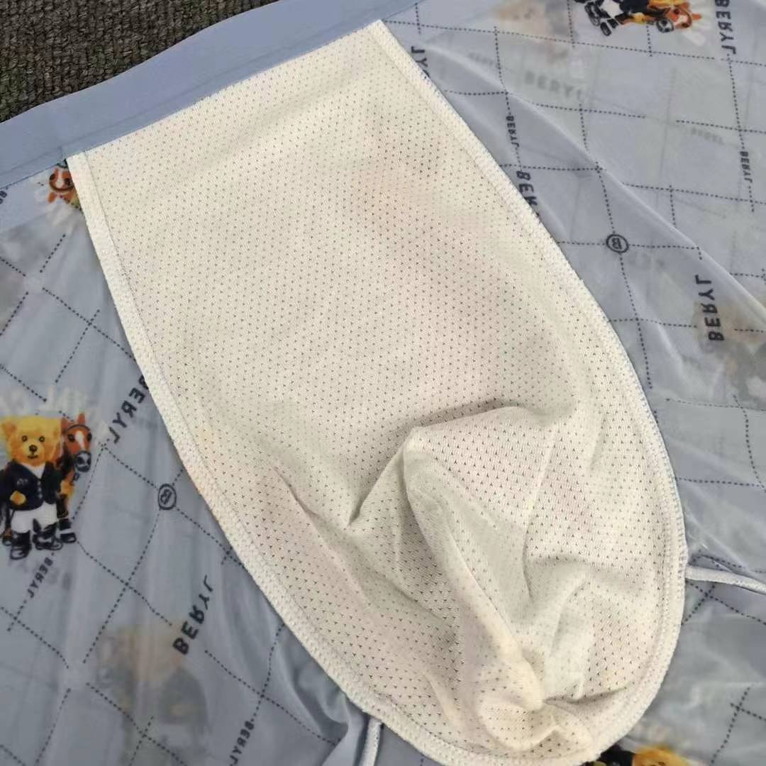 Fábrica directa calzoncillos de hielo de hombre calzoncillos de nylon caliente antibacteriano calzoncillos de verano delgados cómodos y transpirables