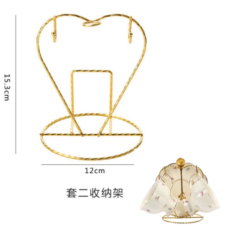 French Retro Phnom Penh Color crema Té de la tarde fresco Taza de café Plato Taza de té con leche de boca grande Tetera Juego de caja de regalo