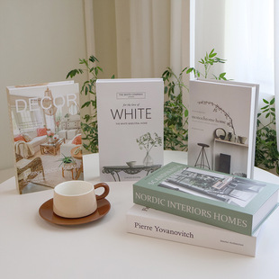 Simple Modern Fake Book Ornaments Decorative Books Home Style Interior Design Magazine Book Model Model Room Soft Decoration