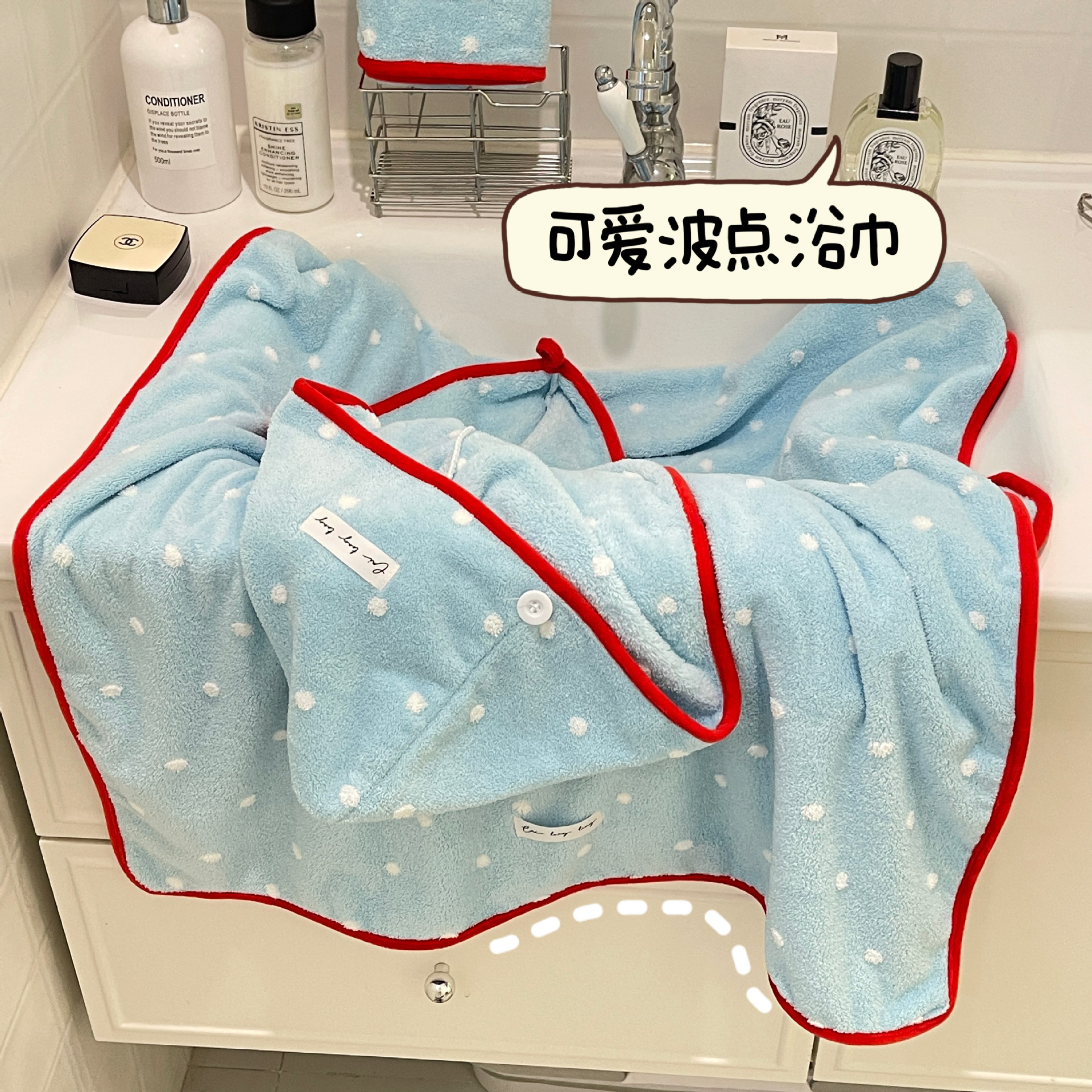 2025 nueva toalla de baño de absorción de agua para mujeres secado rápido engrosado toalla de baño doméstica para adultos gran toalla de sombrero seco de tres piezas