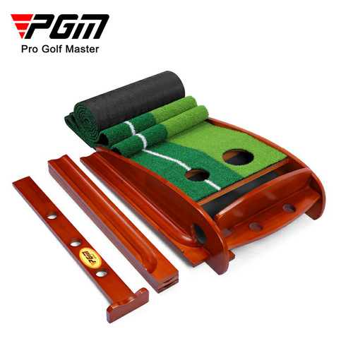 PGM golf putting practice device indoor practice supplies 3/3.5m solid wood practice device factory direct supply