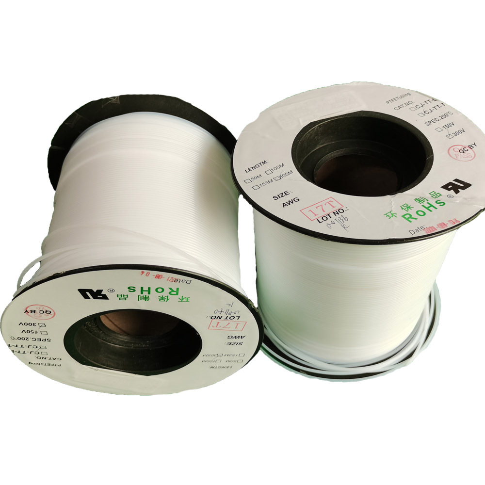 10-15sPTFE铁氟龙四氟绝缘套管 260°C高温透明管 毛细管