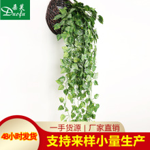 朵芙仿真绿萝地瓜葡萄海棠西瓜壁挂假花藤条装饰花酒店餐厅吊顶花