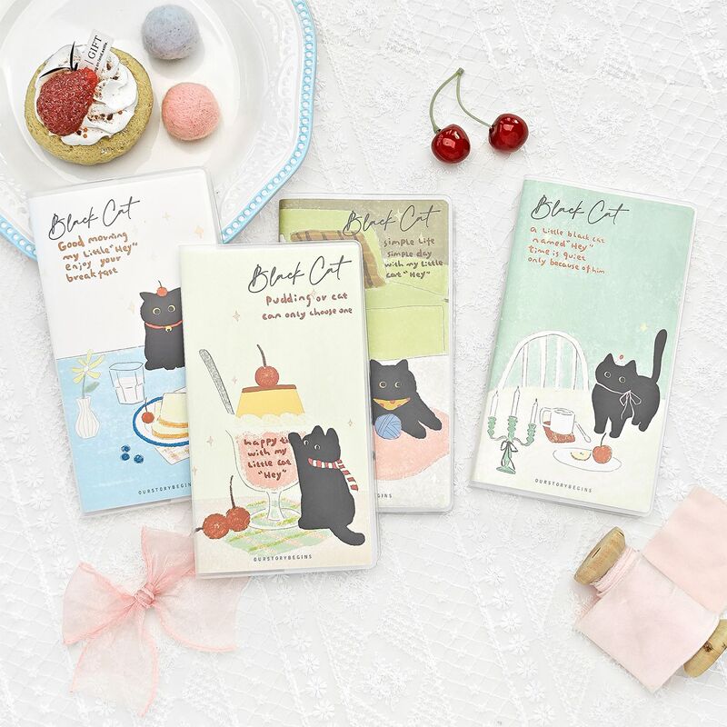 First Edition H5 Glue-Bound Pocket Mini Notebook with Horizontal Lines, Creative Cartoon Ins-Style Notebook for Middle and High School Students, Handy Notepad First Edition H5 Glue-Bound Pocket Mini Notebook with Horizontal Lines, Creative Cartoon Ins-Style Notebook for Middle and High School Students, Handy Notepad