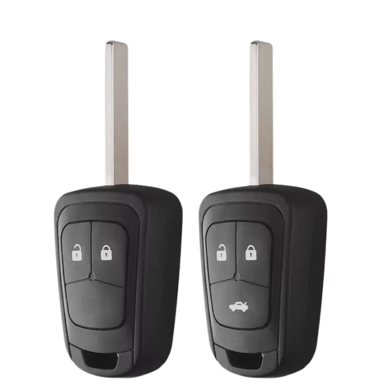 Suitable for 2-Key 3-Key Chevrolet Camaro Malibu Straight Remote Control Car Key Shell
